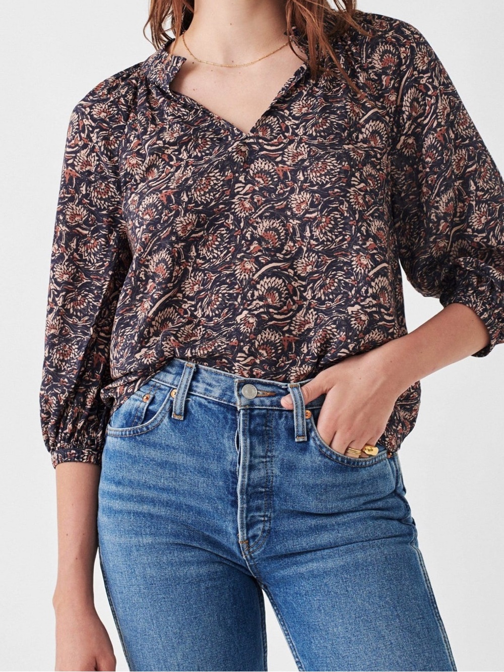 Faherty Portia Top